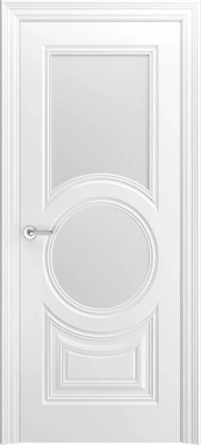 Межкомнатная дверь «Дельта-8 ДО» 2000 x 600 belyy
