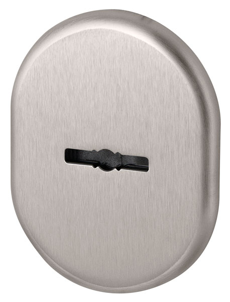 Декоративная накладка Armadillo (Армадилло) на сувальдный замок со шторкой PS-DEC CT (ATC Protector 1) SN-3 Матовый никель