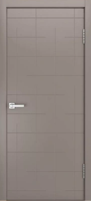 Межкомнатная дверь «ID-TL ДГ» 2000 x 600 Светло серая