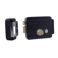 Замок электромеханический  VE042BL R (черный)