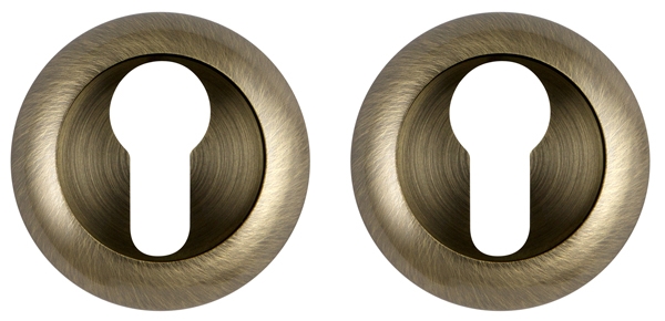 Накладка Ajax (Аякс) под цилиндр ET.R.JR54 (ET JR) ABG-6 зелёная бронза