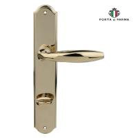 Дверная ручка на планке PORTA DI PARMA Anna PVD Полированное золото 2609.06.WC