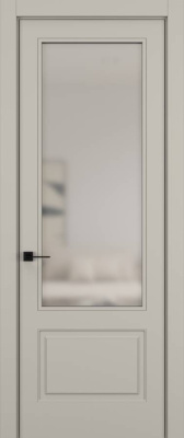 Гармония 021V ( ПО Сатинированное бронза ) Матовый Серый шелк Нестандарт