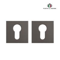 Накладка под цилиндр PORTA DI PARMA CYL.02 Матовый графит CYL.02.05