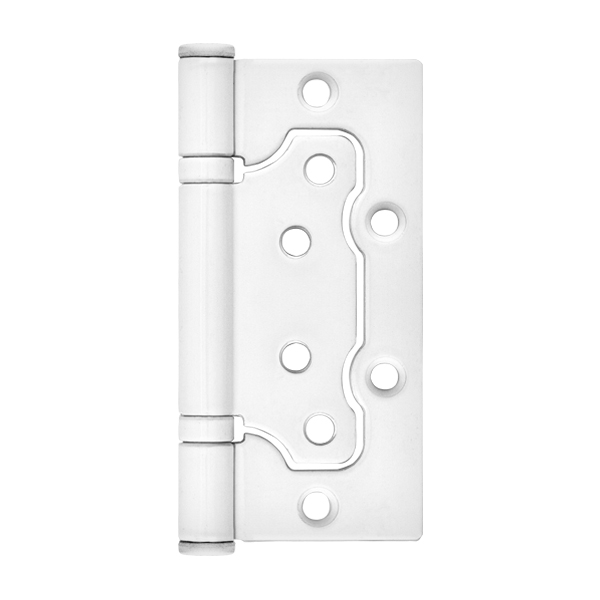 Петля veles (ВЕЛЕС) без врезки (Петля бабочка ПБ) белая ПОДВЕС