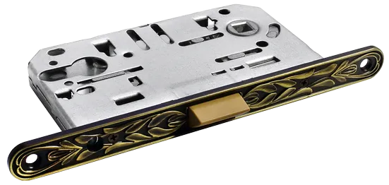 Замок межкомнатный 1885P-U IB бесшумный под цилиндр, цвет итальянская бронза