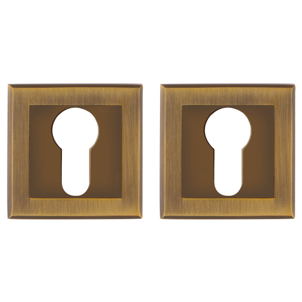 Накладка Punto (Пунто) под цилиндр ET.K.QL52 (ET QL) CF-17 кофе