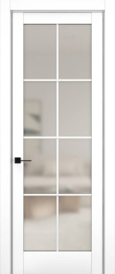Дверь Керамик снежный 11 NC ст.просветленное 2000*1000