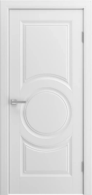 Межкомнатная дверь «Крит-8 В2 ДГ» 1900 x 600 belyy