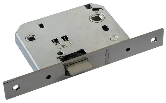 Замок межкомнатный 2070 BN, сантехнический, цвет черный никель