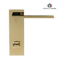 Дверная ручка на планке PORTA DI PARMA Ama PVD Полированное золото 2204.06.WC