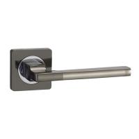 Ручки дверные V53BN/CP (черный никель/хром)