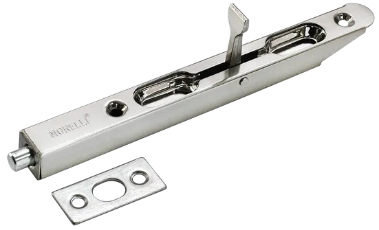 Шпингалет дверной OL160 SN, цвет никель матовый, сталь