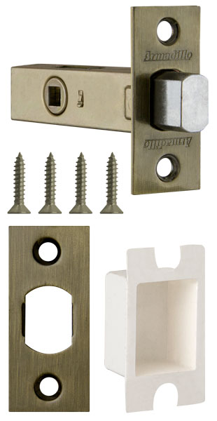 Задвижка Armadillo (Армадилло) врезная METDB920-45-25 (DB 920-45-25) AB бронза SKIN