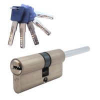 Механизм цилиндровый с длинным штоком LT60 ( 30х30S) SN  (мат. никель)