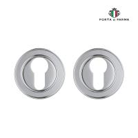 Накладка под цилиндр PORTA DI PARMA CYL.03 Полированный хром CYL.03.01