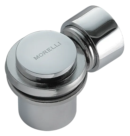 Ограничитель напольный MDS-4 PC магнитный, цвет хром