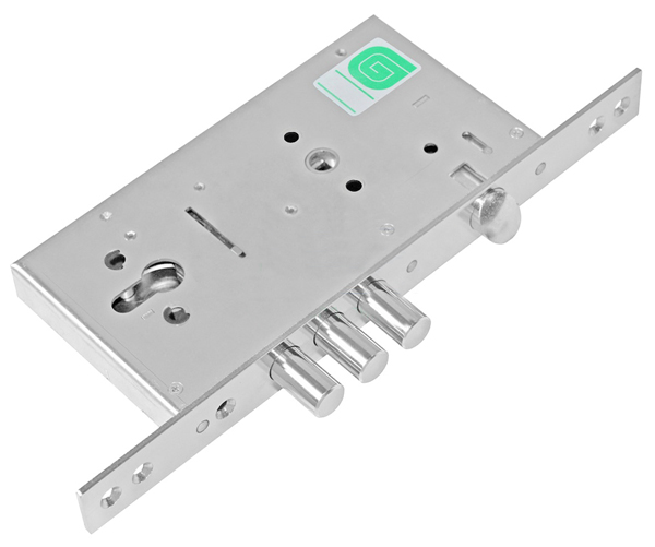 Корпус Guardian (Гардиан) врезного замка с защёлкой INTER ЗВ 62.11 /128:3771/