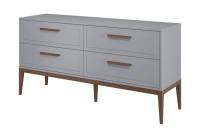 Комод 4 ящика широкий 512/Мокко/Дуб Антик