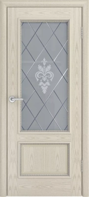 Межкомнатная дверь «Голд-1 ДО» 2000 x 600 Бежевый