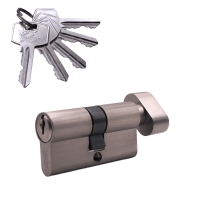 Механизм цилиндровый (5 ключей) VC60-5SN (мат. никель)