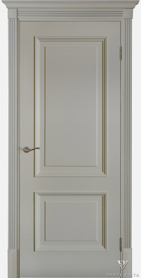 Дверь межкомнатная Сицилия натуральный шпон эмаль все цвета глухая 600x2000 Emal Vse