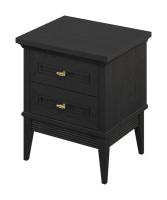 Тумба прикроватная 2 ящика спальня 1705/DARK