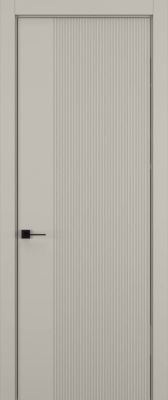 Полотно VERTICAL 04 Матовый Серый шелк 2000*600 A2