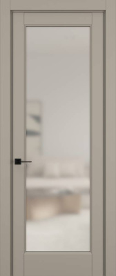 Дверь Керамик бежевый 3 SC ст.просветленное 2000*1000