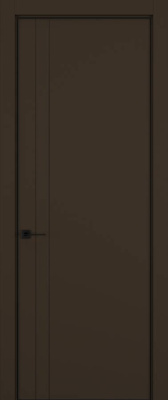 Дверь Керамик коричневый 4 MN 2000*1000 (196) L REVERSE кромка черная Eclipse
