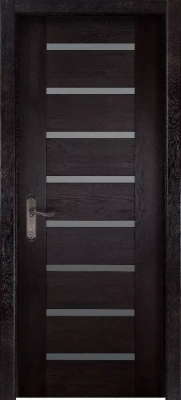 Межкомнатная дверь «Хай-тек №3 ДО» 2000 x 600 Венге