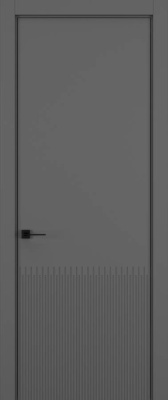 Полотно VERTICAL 05 Матовый Темно-серый 2000*600 A2