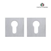 Накладка под цилиндр PORTA DI PARMA CYL.02 Матовый хром CYL.02.02