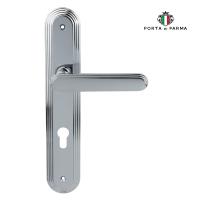 Дверная ручка на планке PORTA DI PARMA Impero Полированный хром 2511.01.CYL