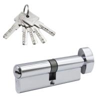 Механизм цилиндровый (5 ключей) кл/в. NC90-5 CP (хром)