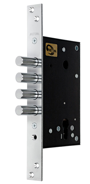 Корпус Mettem (Меттэм) врезного замка ЗВ1 711.0.0 (никель)