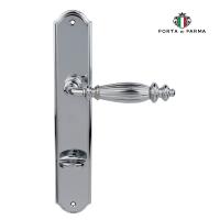 Дверная ручка на планке PORTA DI PARMA Siena Полированный хром 2610.01.WC