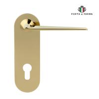 Дверная ручка на планке PORTA DI PARMA Cono PVD Полированное золото 2115.06.CYL