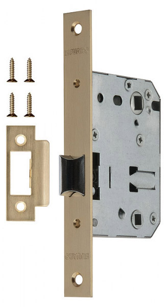 Защелка Fuaro (Фуаро) врезная METF72-50 (F72-50) SG мат.золото