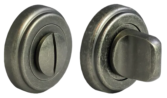 Завертка сантехническая MH-WC-CLASSIC OMS круглая цвет старое мат.серебро