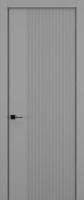 Полотно VERTICAL 04 Матовый Светло-серый 2000*600 A2