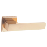 Ручки дверные алюминиевые V87PB SL (золото)