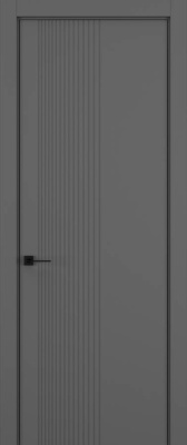 Полотно VERTICAL 07 Матовый Темно-серый 2000*600 A2