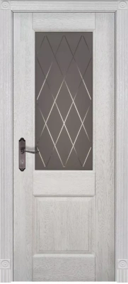 Межкомнатная дверь «Классик №2 ДО» 2000 x 600 Античный орех