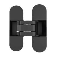 Петля скрытой установки с 3D-регулировкой Eclipse черная 2.2 с декоративными накладками E30200.85.93.640