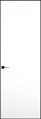 Дверь Под покраску 0 PI 2300*900 (196) кромка черная Eclipse