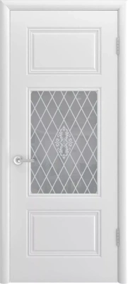 Межкомнатная дверь «Терция Грейс В1 ДО» 2000 x 600 belyy