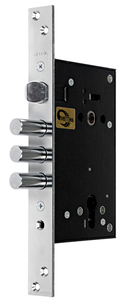 Корпус Mettem (Меттэм) врезного замка с защёлкой ЗВ4 713.0.0