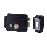 Замок электромеханический  VE042BL L (черный)