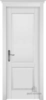 Дверь межкомнатная Европа массив эмаль белая глухая